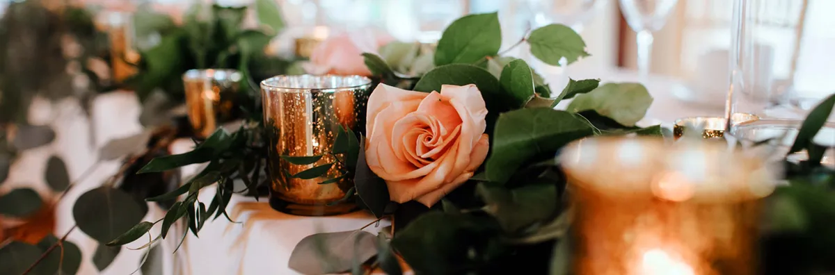 Stephanie & Caleb — wedding florals by YJDecorating